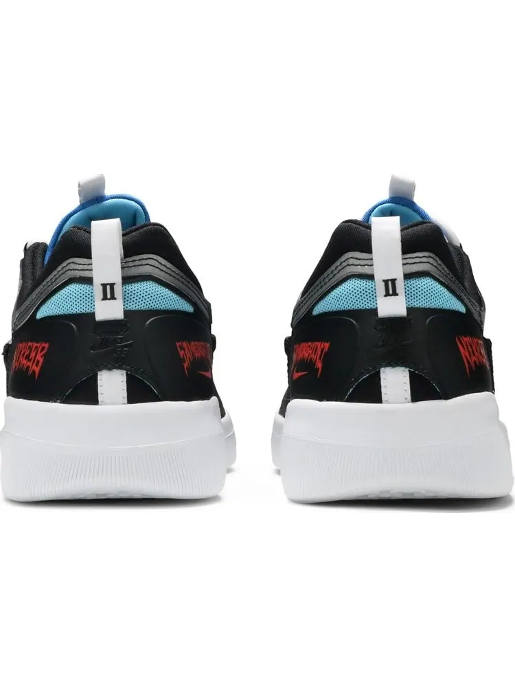 Кроссовки Nike Samborghini x Nyjah Free 2 Premium SB 'Light Photo Blue Crimson' — изображение 6 из 8, синий