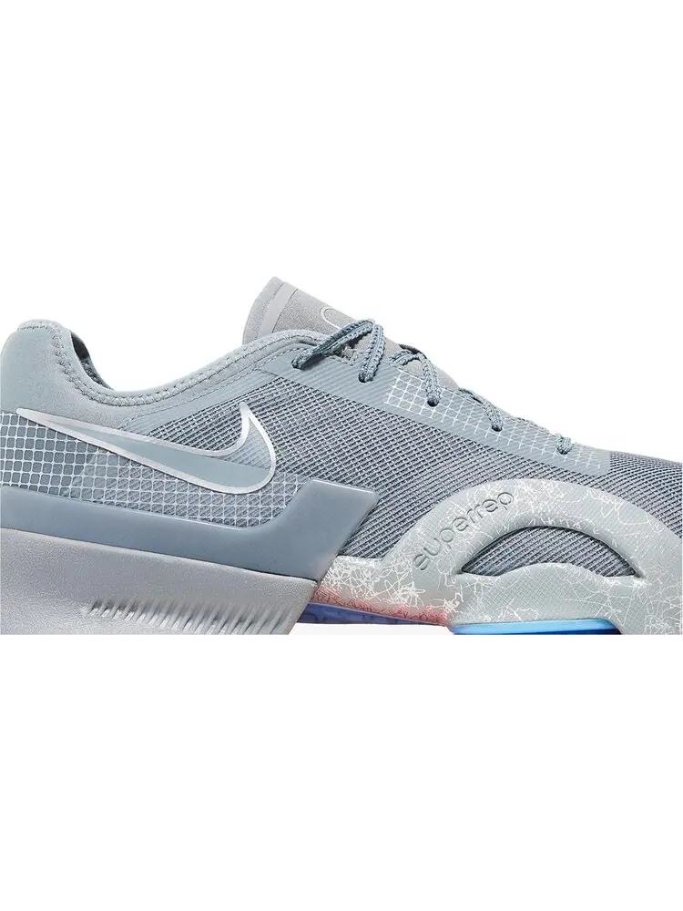 Кроссовки Nike Air Zoom SuperRep 3 'Cool Grey Metallic Silver' — изображение 2 из 8, серый