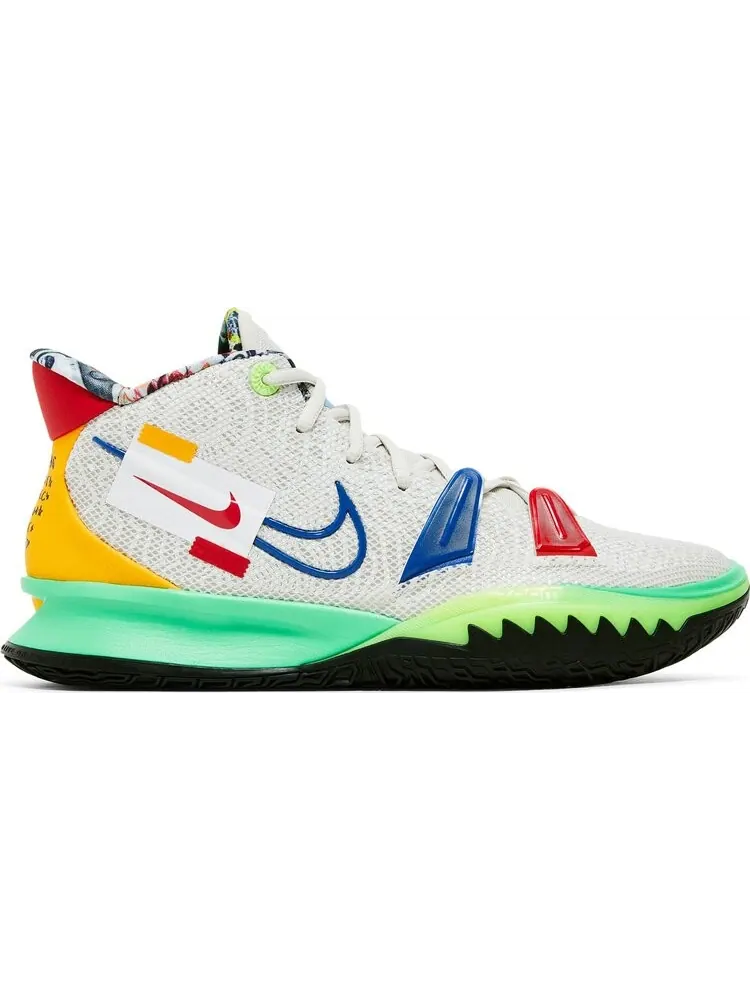 Кроссовки Nike Kyrie 7 'Visions' — изображение 1 из 8, бежевый