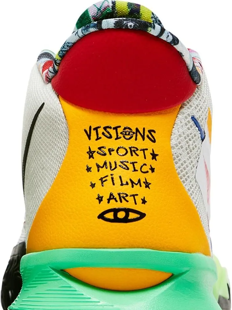 Кроссовки Nike Kyrie 7 'Visions' — изображение 7 из 8, бежевый