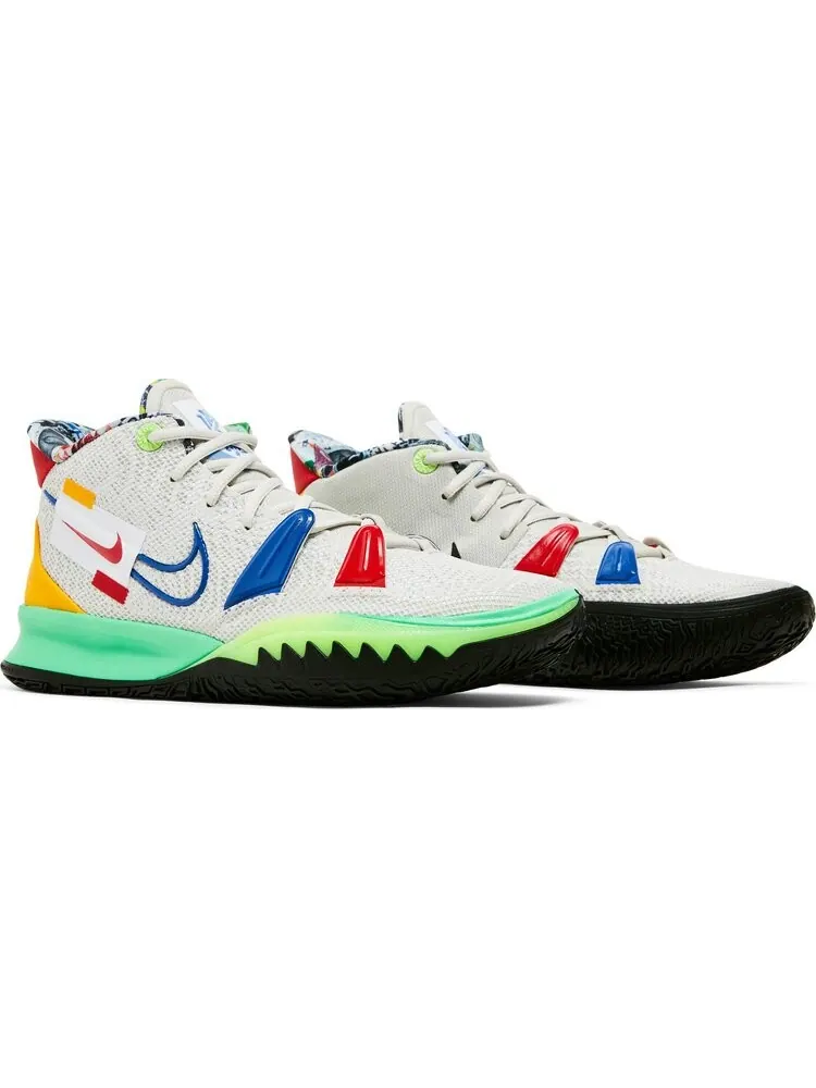 Кроссовки Nike Kyrie 7 'Visions' — изображение 8 из 8, бежевый