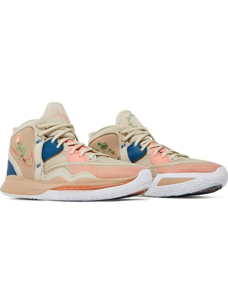 Кроссовки Nike Kyrie Infinity EP 'Floral' — изображение 8 из 8, коричневый
