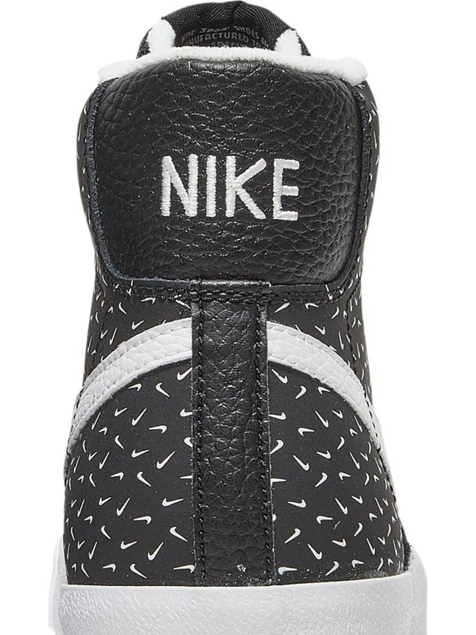 Кроссовки Nike Blazer Mid '77 GS 'Polka Swoosh' — изображение 7 из 8, черный