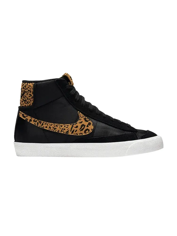 Кроссовки Nike Wmns Blazer Mid '77 'Leopard Prints' — изображение 1 из 1, черный