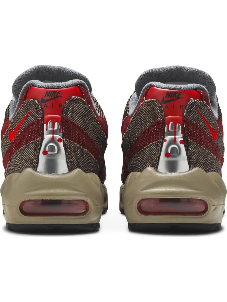 Кроссовки Nike Air Max 95 'Freddy Krueger' — изображение 6 из 8, коричневый