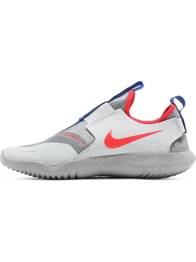 Кроссовки Nike Flex Runner SE GS 'Particle Grey Bright Crimson' — изображение 3 из 8, серый