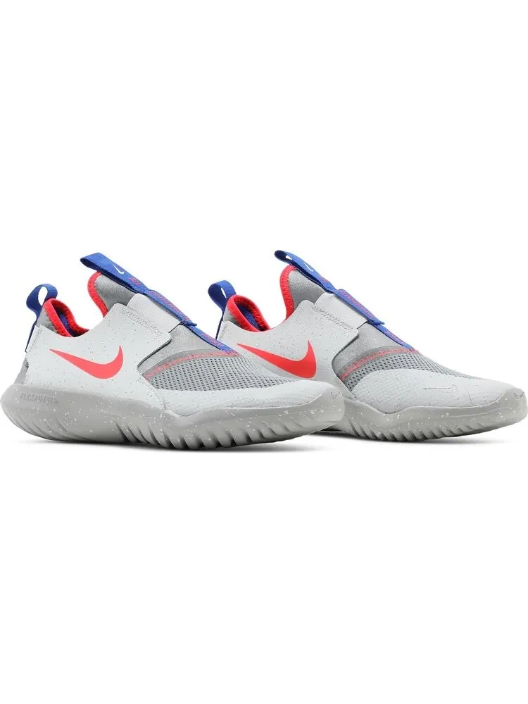 Кроссовки Nike Flex Runner SE GS 'Particle Grey Bright Crimson' — изображение 8 из 8, серый