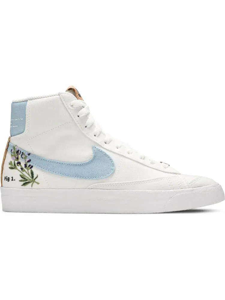 Кроссовки Nike Wmns Blazer Mid '77 SE 'Indigo' — изображение 1 из 8, белый