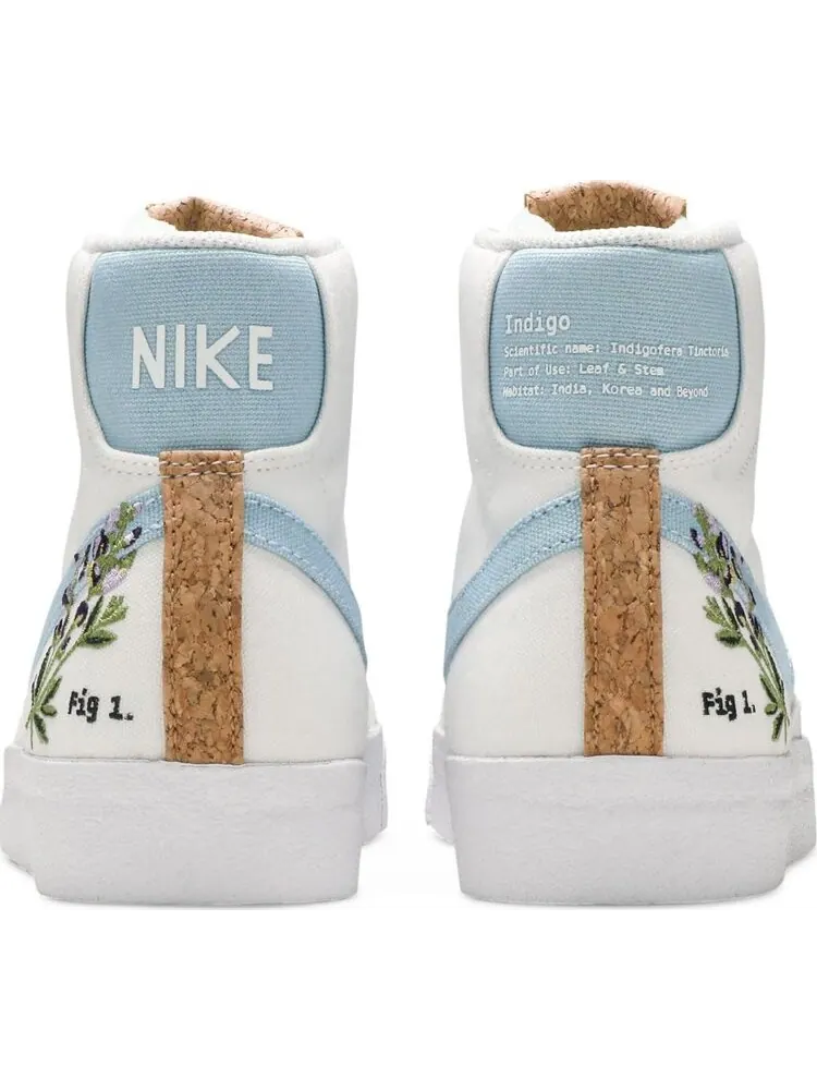 Кроссовки Nike Wmns Blazer Mid '77 SE 'Indigo' — изображение 6 из 8, белый