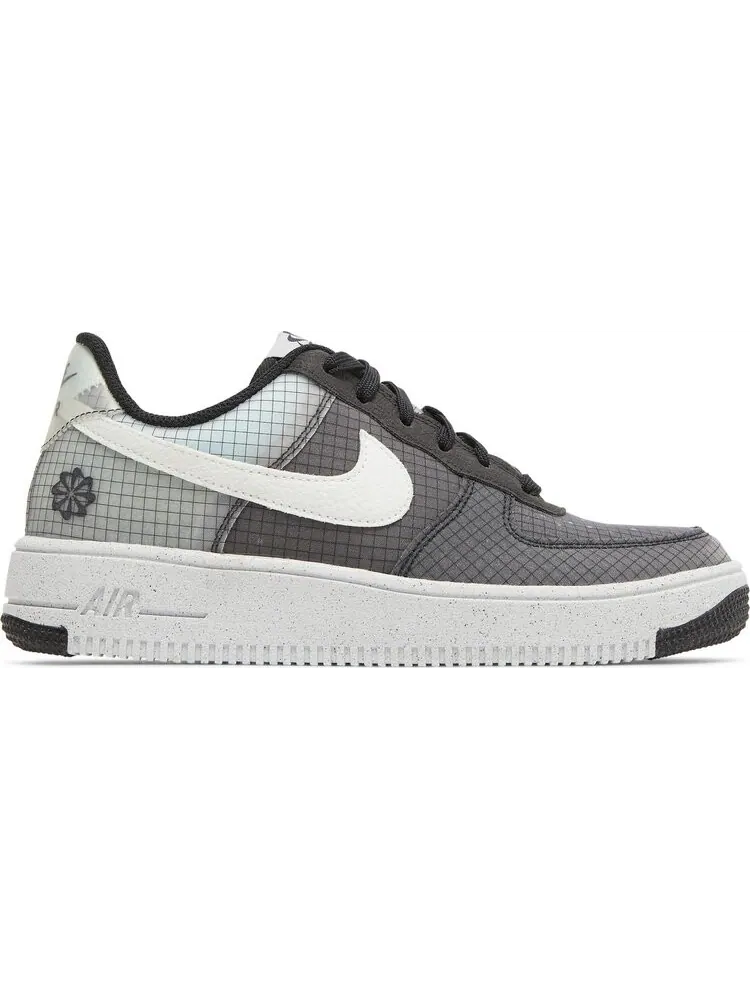 Кроссовки Nike Air Force 1 Crater GS 'Move To Zero - Black White' — изображение 1 из 8, черный