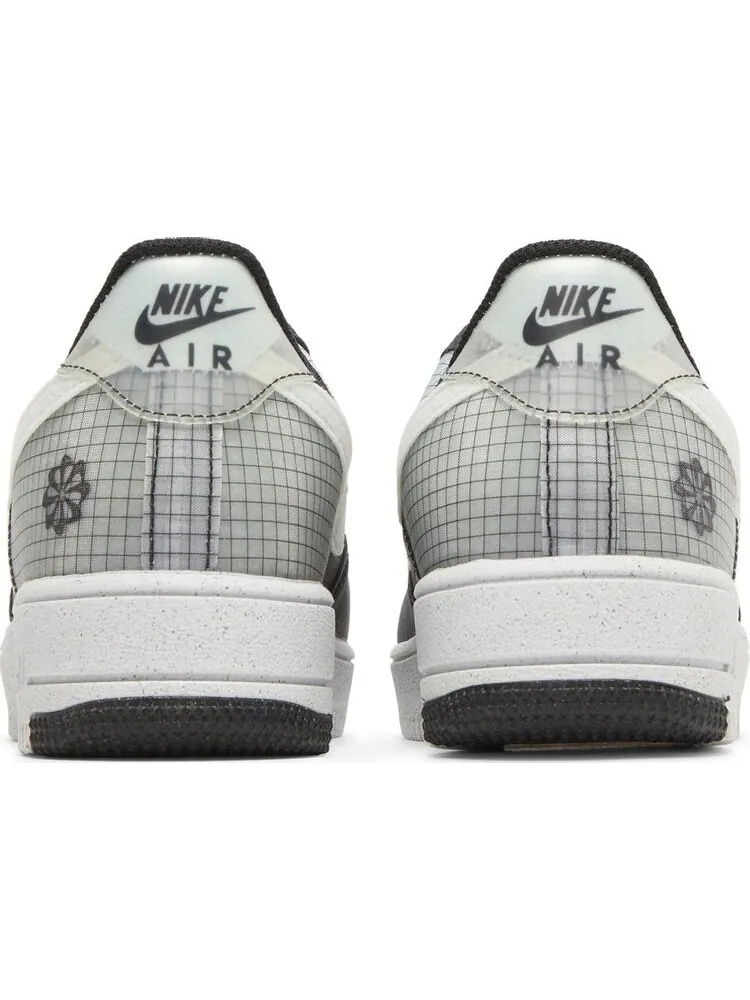 Кроссовки Nike Air Force 1 Crater GS 'Move To Zero - Black White' — изображение 6 из 8, черный