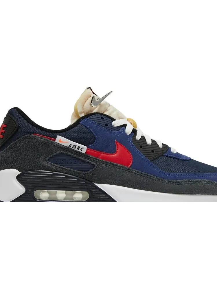Кроссовки Nike Air Max 90 SE 'Running Club - Deep Royal' — изображение 2 из 8, синий