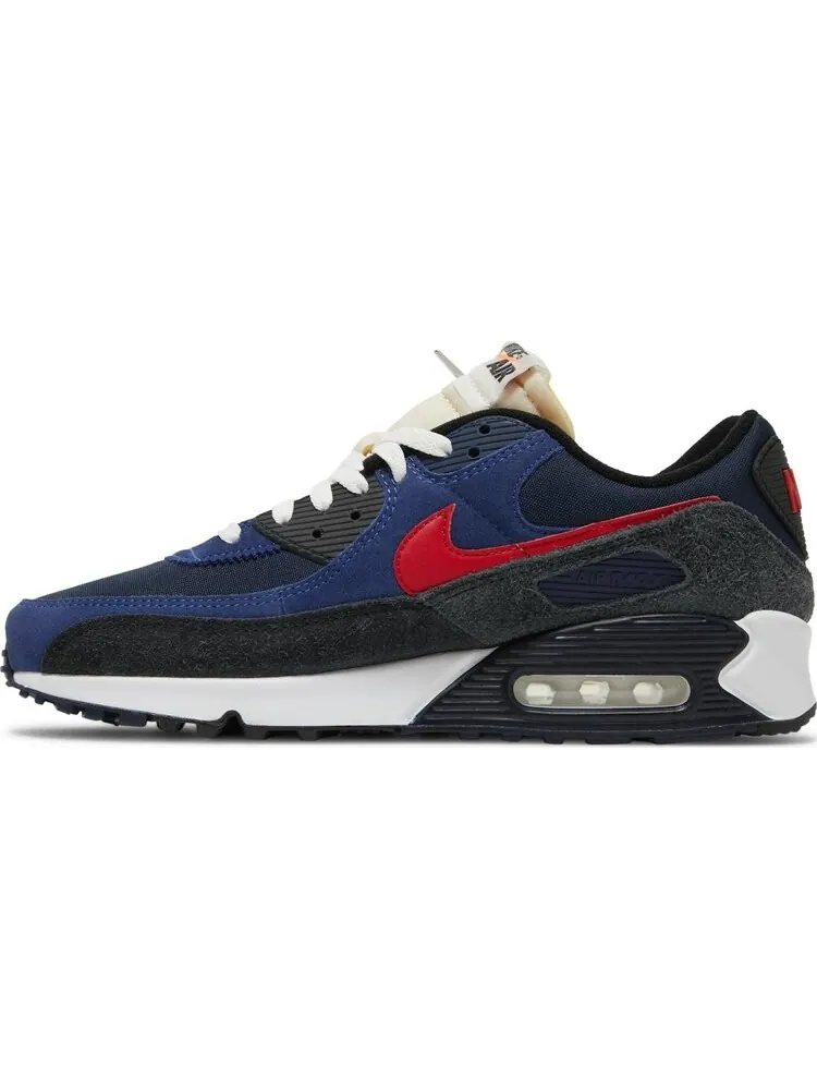 Кроссовки Nike Air Max 90 SE 'Running Club - Deep Royal' — изображение 3 из 8, синий