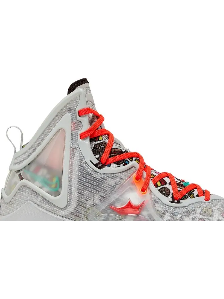 Кроссовки Nike LeBron 19 'Fast Food' — изображение 2 из 8, серый