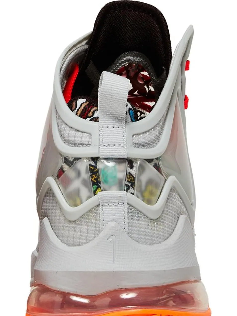 Кроссовки Nike LeBron 19 'Fast Food' — изображение 7 из 8, серый