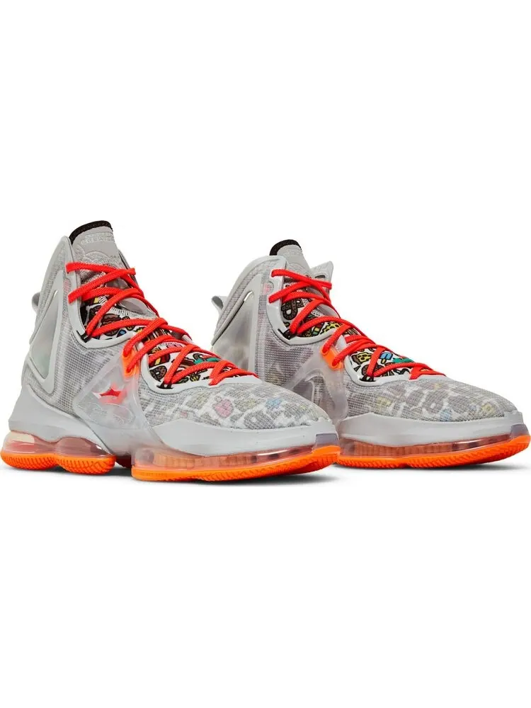 Кроссовки Nike LeBron 19 'Fast Food' — изображение 8 из 8, серый