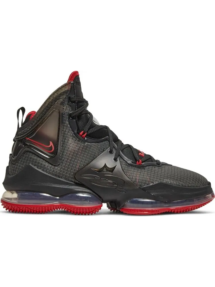 Кроссовки Nike LeBron 19 EP 'Bred' — изображение 1 из 8, черный
