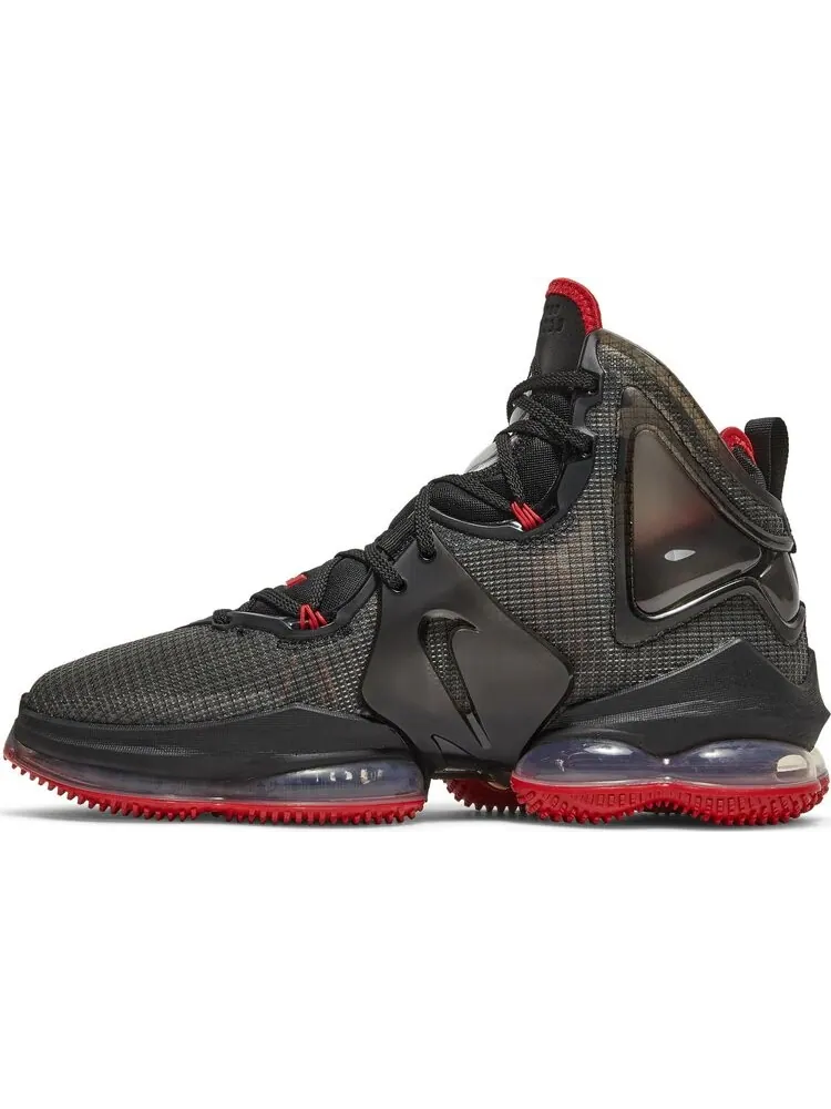 Кроссовки Nike LeBron 19 EP 'Bred' — изображение 3 из 8, черный
