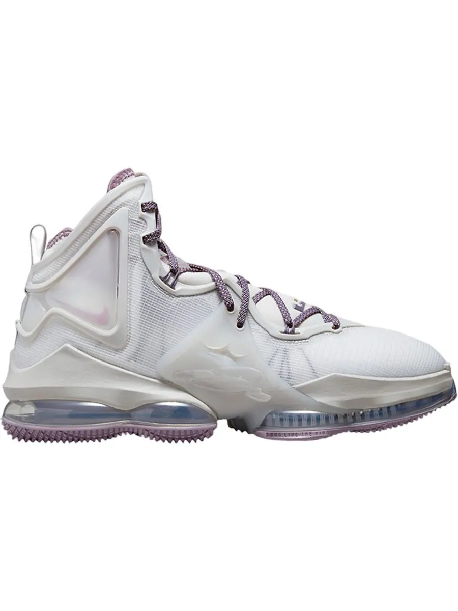 Кроссовки Nike LeBron 19 EP — изображение 1 из 1, белый/фиолетовый