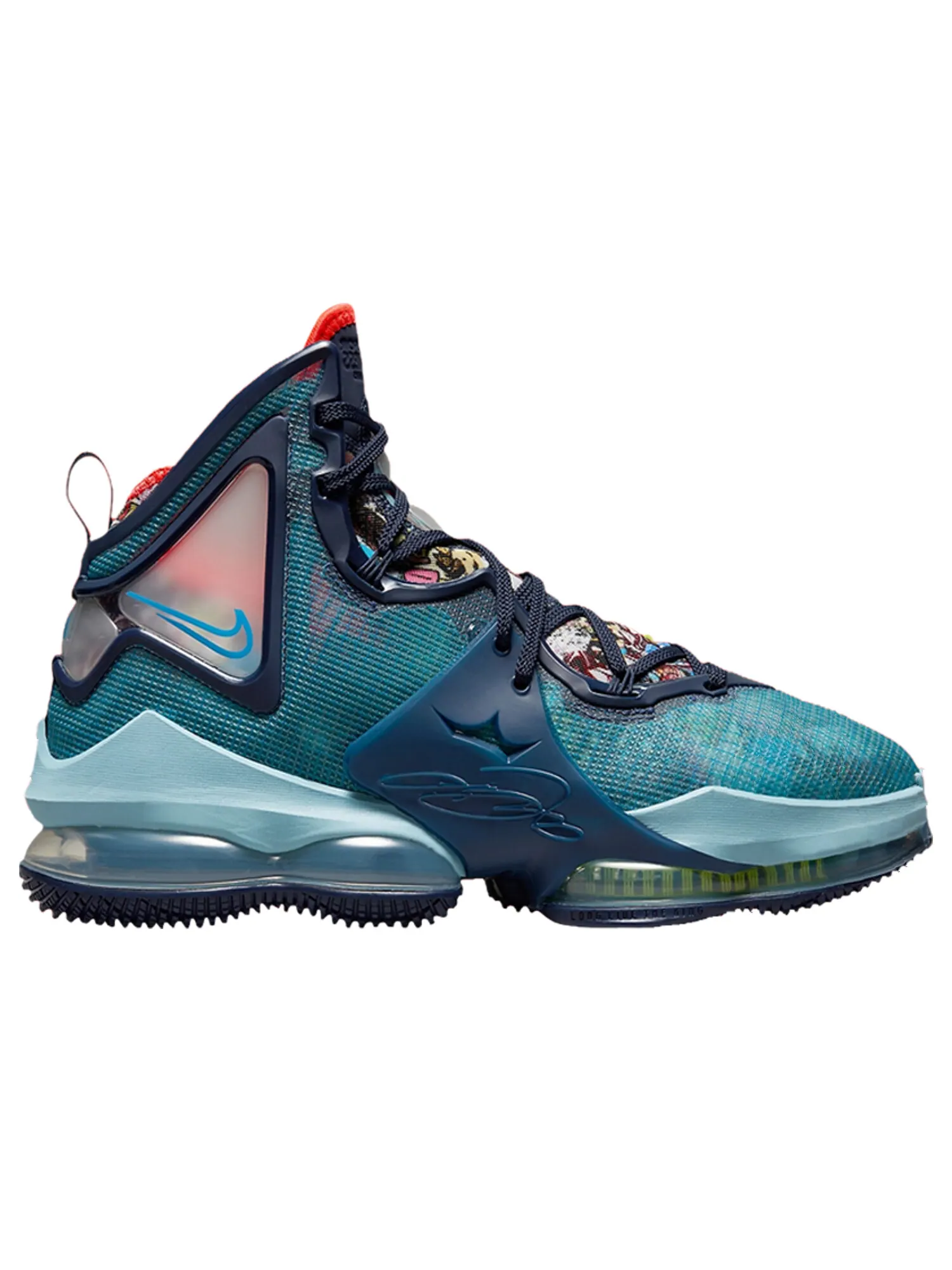 Кроссовки Nike LeBron 19 EP 'Fast Food - Dutch Blue' — изображение 1 из 1, синий