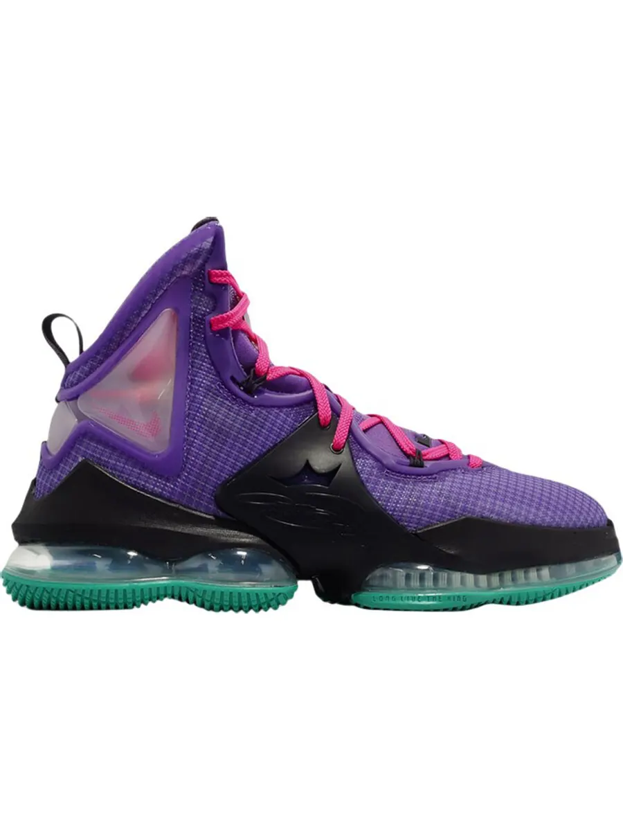 Кроссовки Nike LeBron 19 EP — изображение 1 из 1, фиолетовый/мультиколор