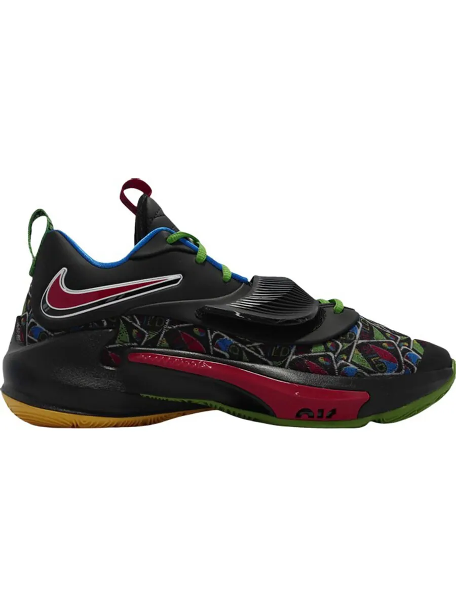 Кроссовки Nike UNO x Zoom Freak 3 NRG EP — изображение 1 из 1, черный/мультиколор
