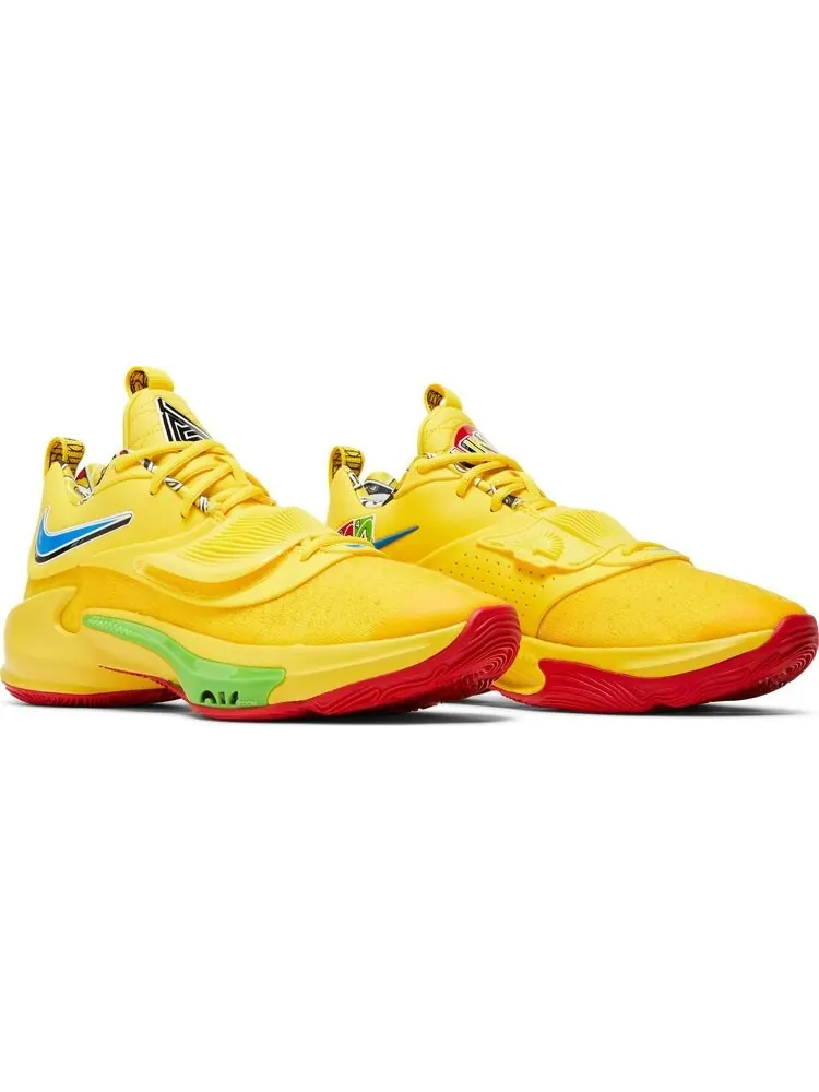 Кроссовки Nike UNO x Zoom Freak 3 NRG EP '50th Anniversary - Yellow' — изображение 8 из 8, желтый