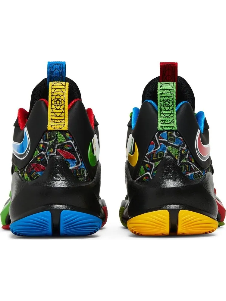 Кроссовки Nike UNO x Zoom Freak 3 '50th Anniversary - Black' — изображение 6 из 8, черный