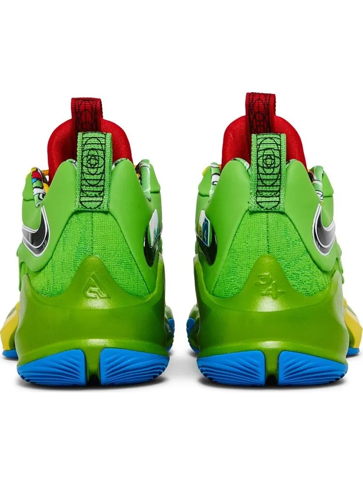 Кроссовки Nike UNO x Zoom Freak 3 NRG '50th Anniversary - Green' — изображение 6 из 8, зеленый