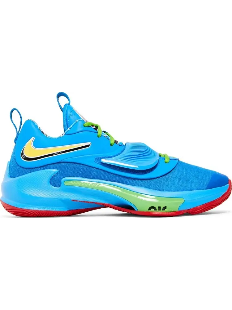 Кроссовки Nike UNO x Zoom Freak 3 NRG '50th Anniversary - Blue' — изображение 1 из 8, синий