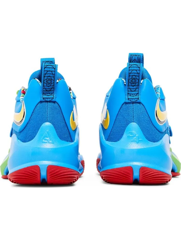 Кроссовки Nike UNO x Zoom Freak 3 NRG '50th Anniversary - Blue' — изображение 6 из 8, синий