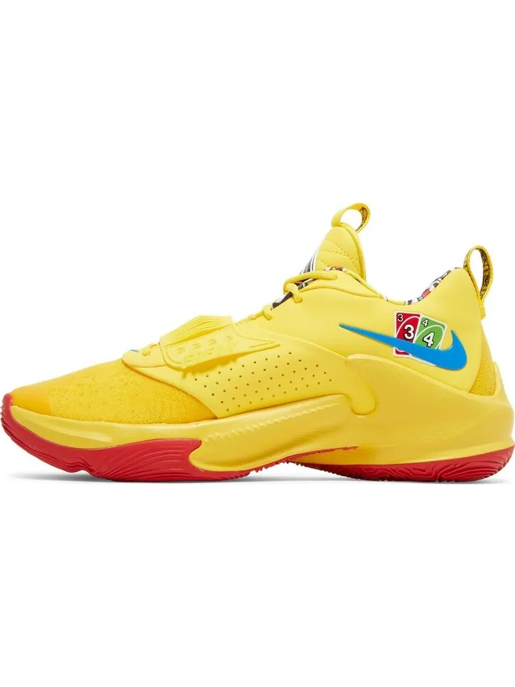 Кроссовки Nike UNO x Zoom Freak 3 NRG '50th Anniversary - Yellow' — изображение 3 из 8, желтый