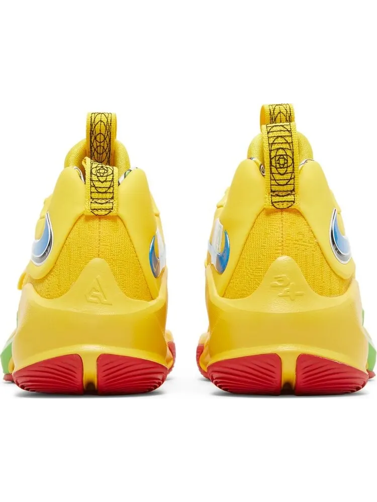 Кроссовки Nike UNO x Zoom Freak 3 NRG '50th Anniversary - Yellow' — изображение 6 из 8, желтый