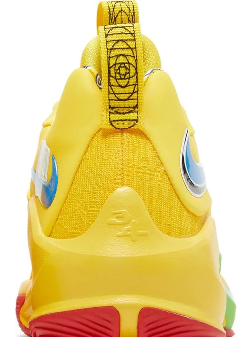 Кроссовки Nike UNO x Zoom Freak 3 NRG '50th Anniversary - Yellow' — изображение 7 из 8, желтый