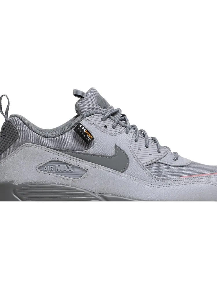 Кроссовки Nike Air Max 90 Surplus 'Wolf Grey Pink Salt' — изображение 2 из 8, серый