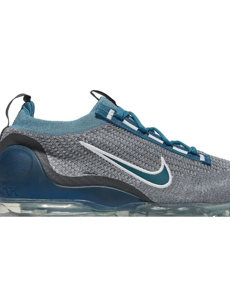 Кроссовки Nike Air Vapormax 2021 Flyknit 'Rift Blue' — изображение 2 из 8, синий