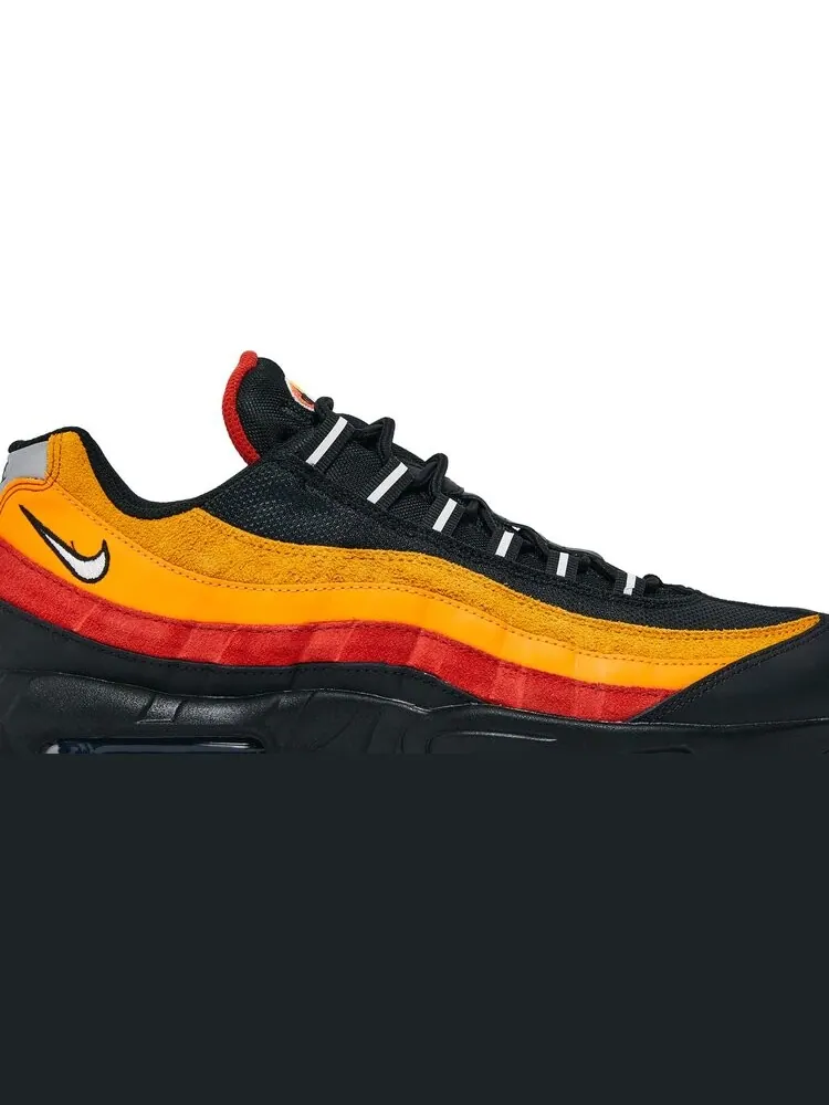 Кроссовки Nike Air Max 95 'Black Kumquat' — изображение 2 из 8, оранжевый