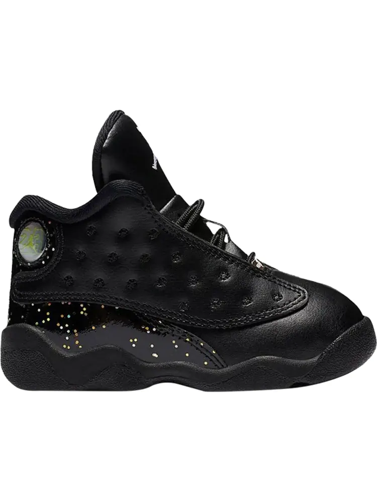 Кроссовки Air Jordan Retro 13 TD Gold Glitter — изображение 1 из 1, черный