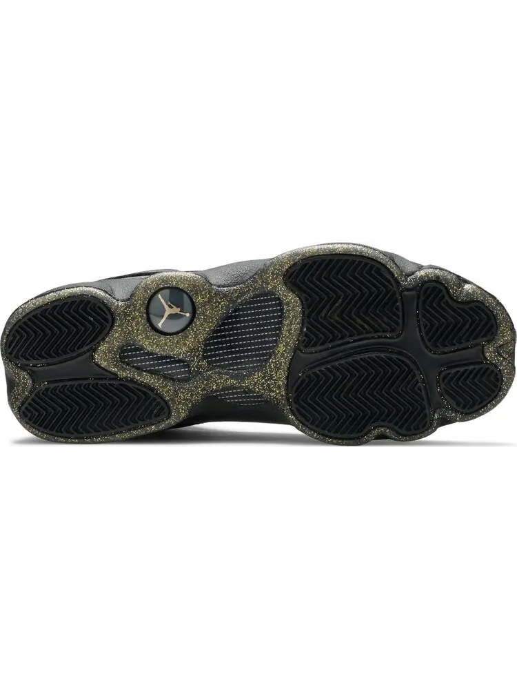 Кроссовки Air Jordan Retro 13 GS Gold Glitter — изображение 4 из 8, черный