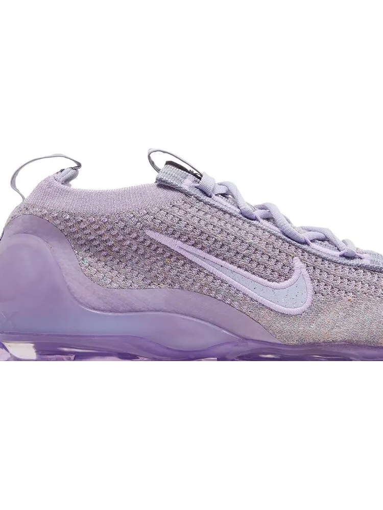 Кроссовки Nike Wmns Air VaporMax 2021 Flyknit 'Day to Night - Amethyst Ash' — изображение 2 из 8, фиолетовый
