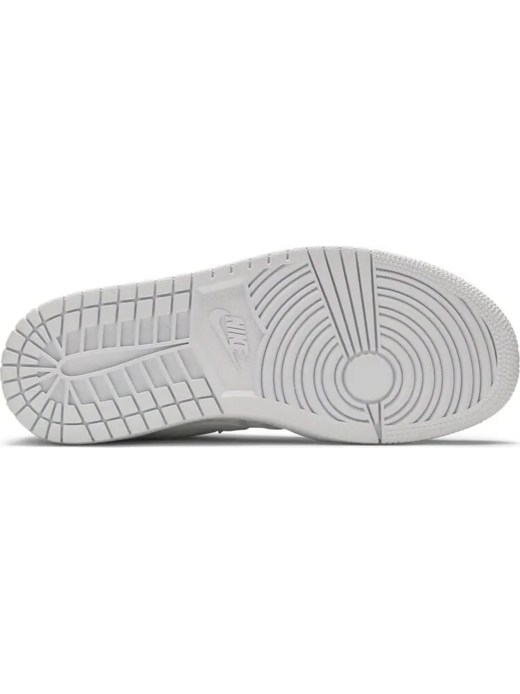 Кроссовки Wmns Air Jordan 1 Low Breathe Triple White — изображение 4 из 8, белый