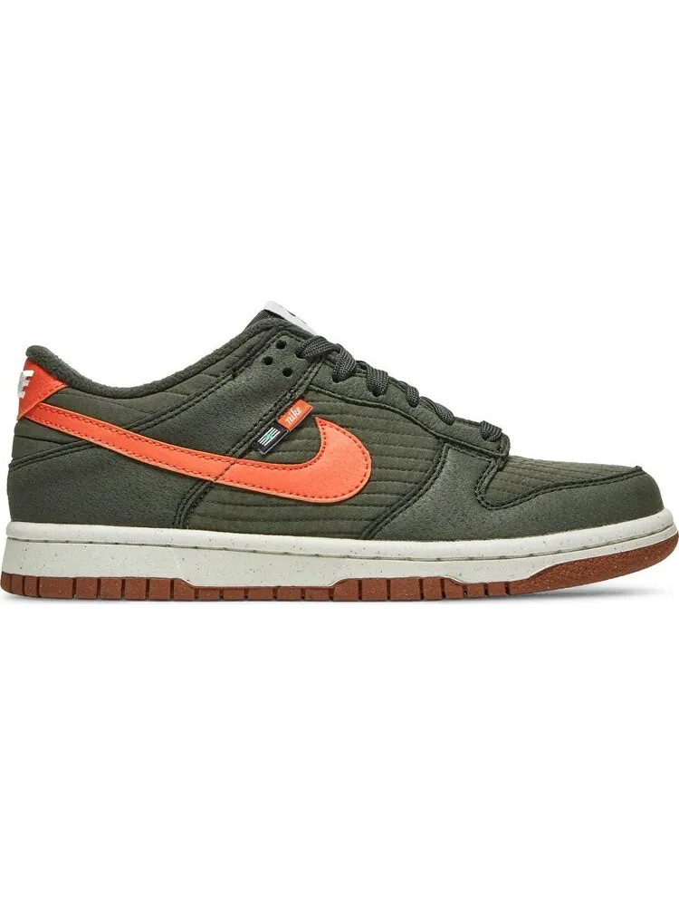 Кроссовки Nike Dunk Low SE Next Nature GS 'Toasty - Sequoia' — изображение 1 из 8, зеленый