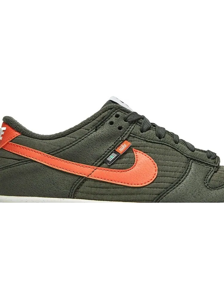 Кроссовки Nike Dunk Low SE Next Nature GS 'Toasty - Sequoia' — изображение 2 из 8, зеленый