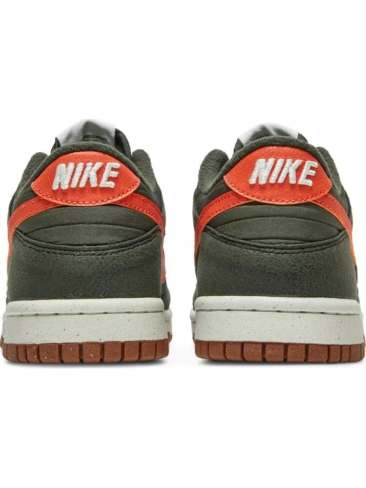 Кроссовки Nike Dunk Low SE Next Nature GS 'Toasty - Sequoia' — изображение 6 из 8, зеленый