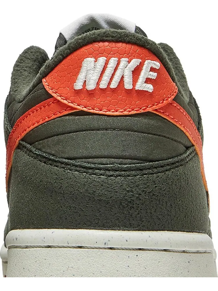 Кроссовки Nike Dunk Low SE Next Nature GS 'Toasty - Sequoia' — изображение 7 из 8, зеленый