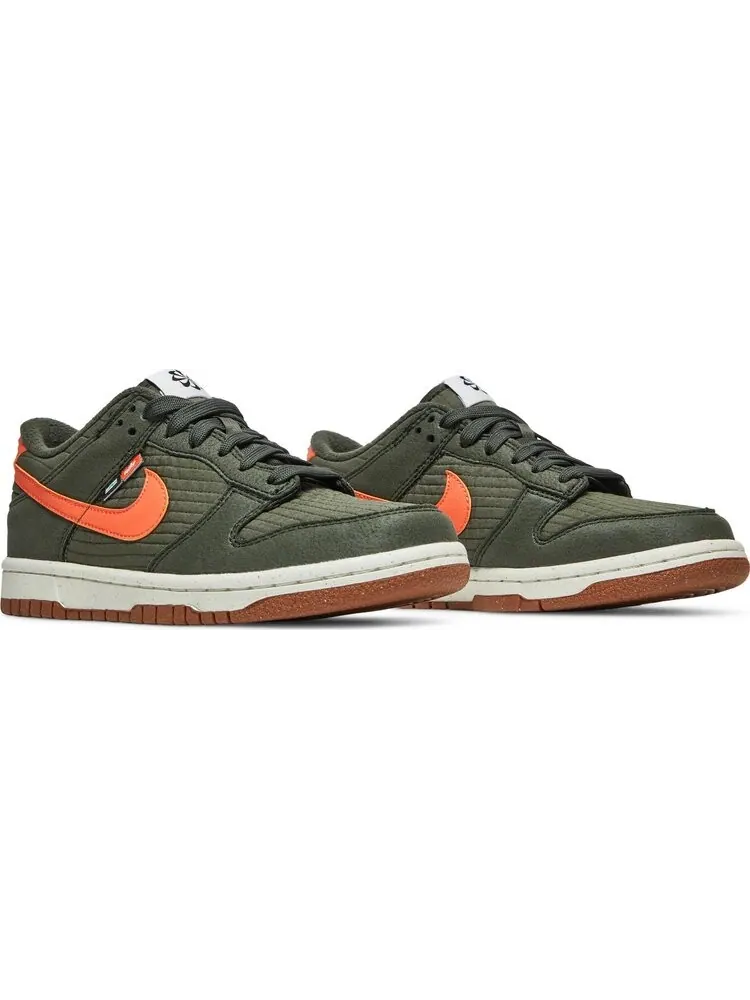 Кроссовки Nike Dunk Low SE Next Nature GS 'Toasty - Sequoia' — изображение 8 из 8, зеленый