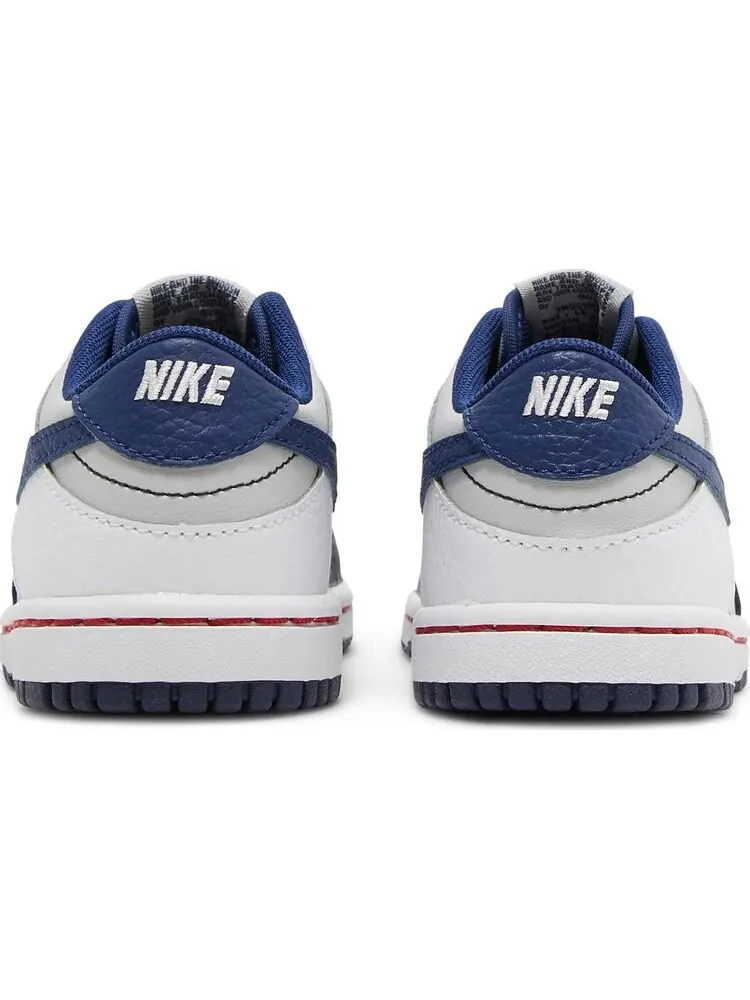 Кроссовки Nike NBA x Dunk Low EMB TD '75th Anniversary - Nets' — изображение 6 из 8, белый