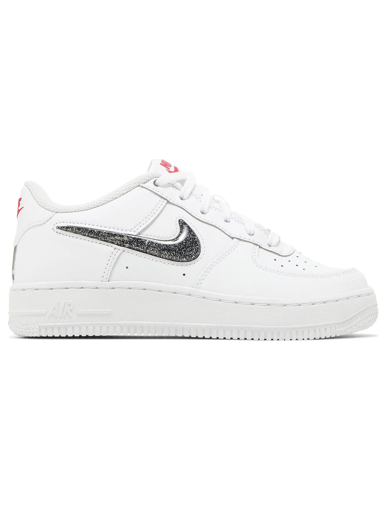 Кроссовки Nike Air Force 1 LV8 GS 'White Black' — изображение 1 из 8, белый