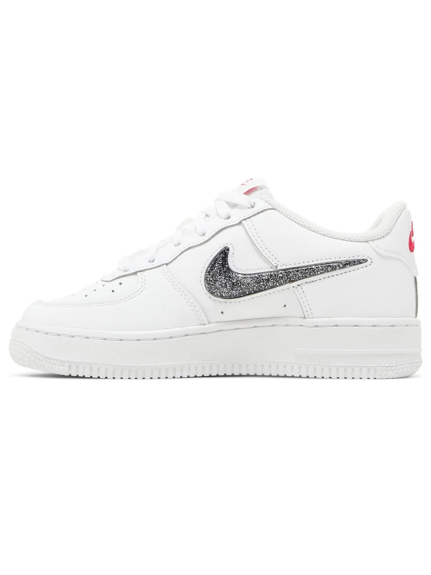 Кроссовки Nike Air Force 1 LV8 GS 'White Black' — изображение 3 из 8, белый