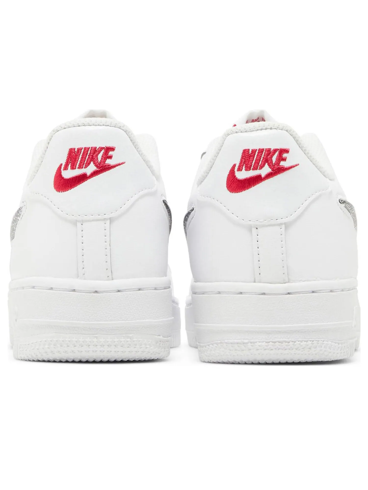 Кроссовки Nike Air Force 1 LV8 GS 'White Black' — изображение 6 из 8, белый
